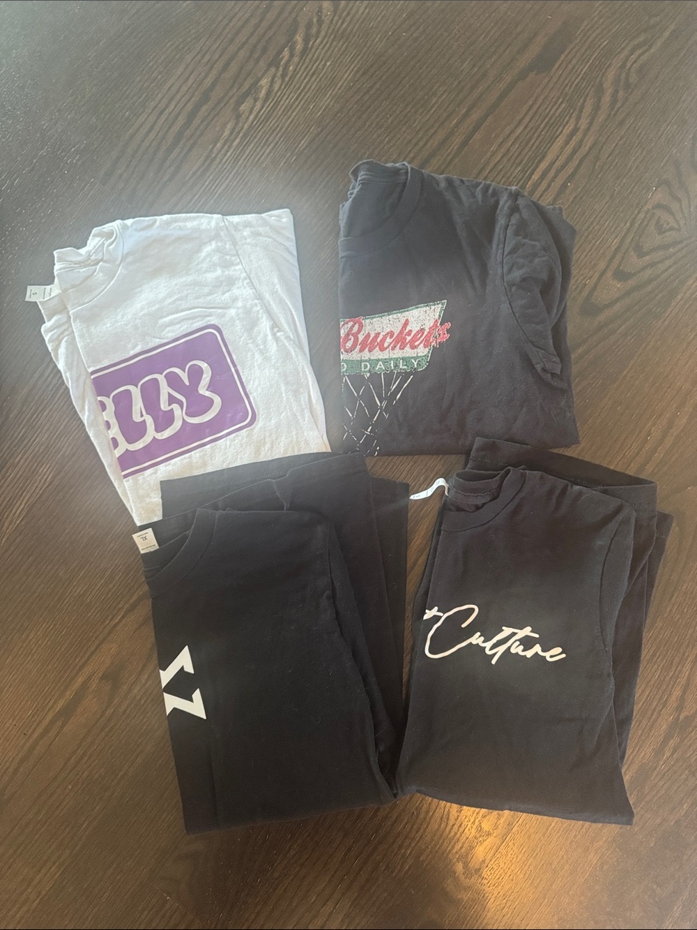 Kids basketball tshirt bundle